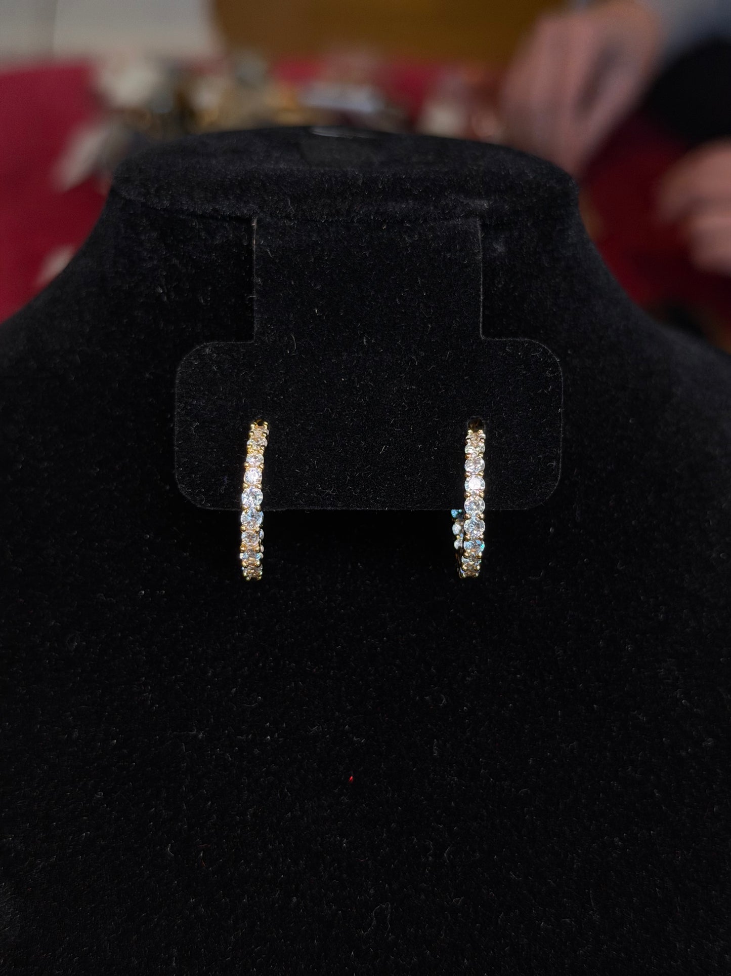Tennis Earring Hoops