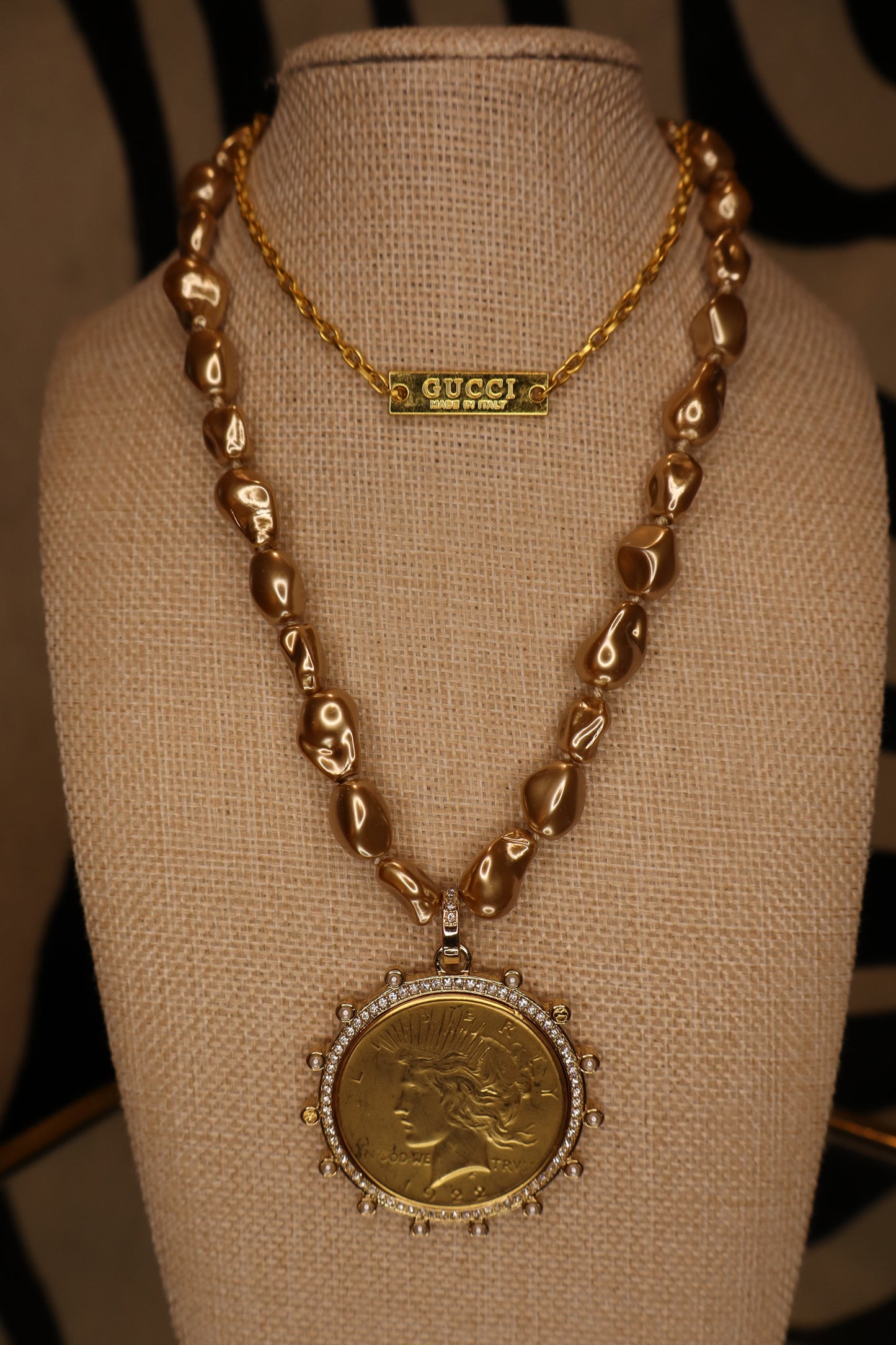 Goldie Luxe Coin Necklace