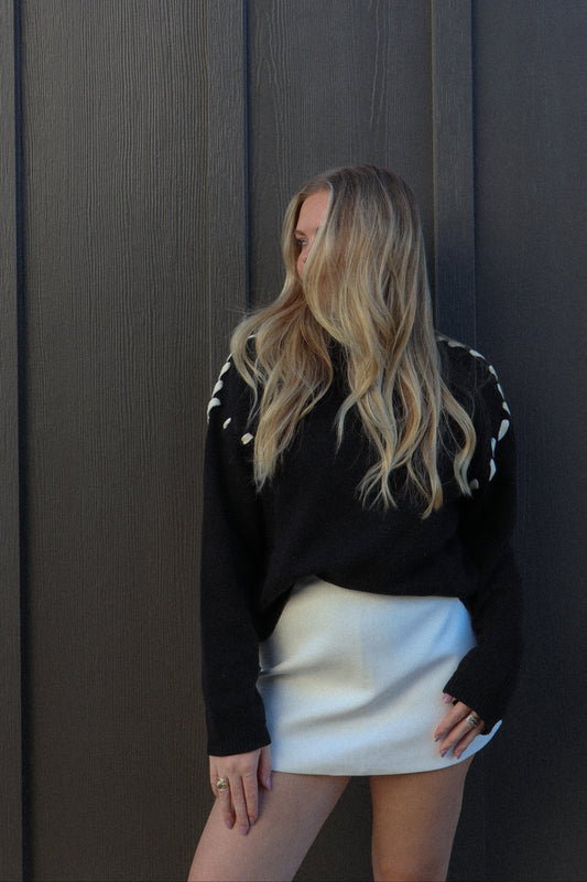 Stitched Detail Sweater