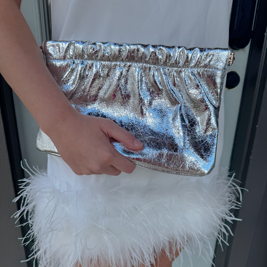 Large Metallic Clutch