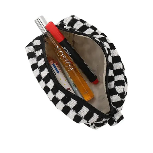 LV Small Checkered Cosmetic Bag