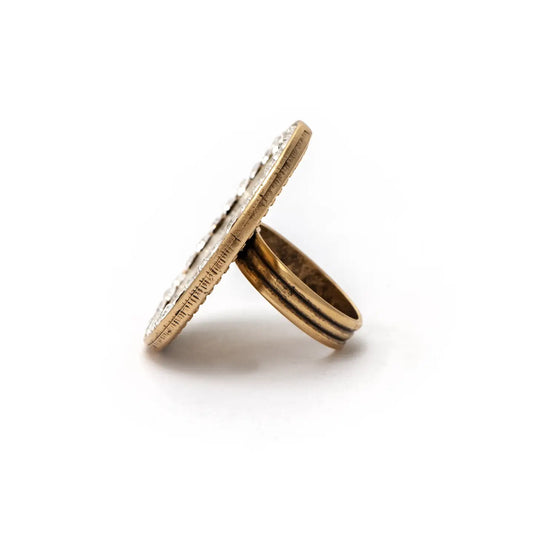 Elizabeth coin Ring
