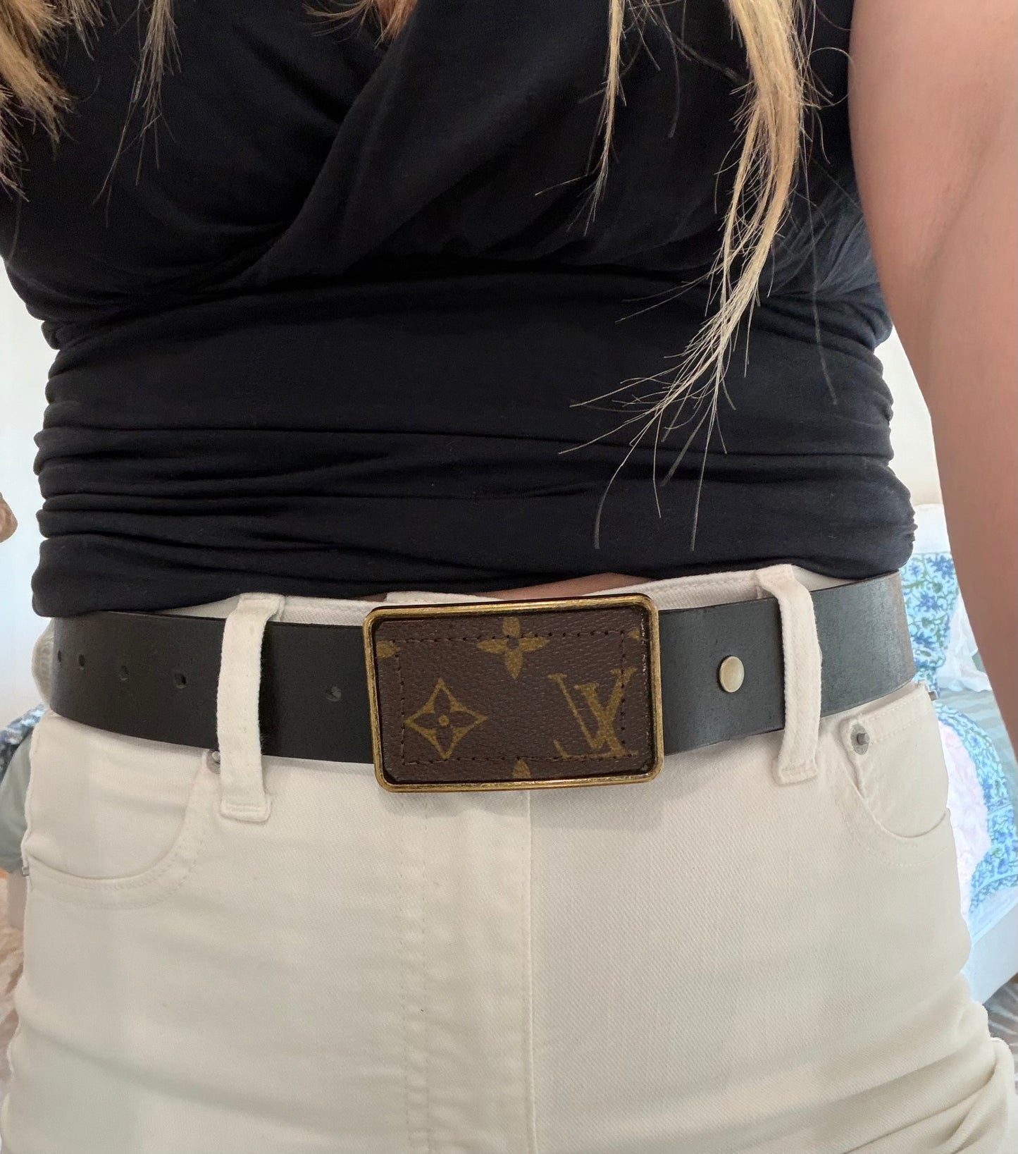 LV Upcycled Belt