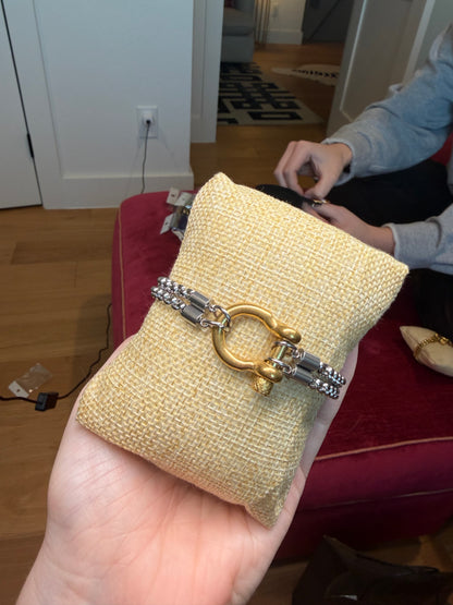 Horse Bit Chain Bracelet