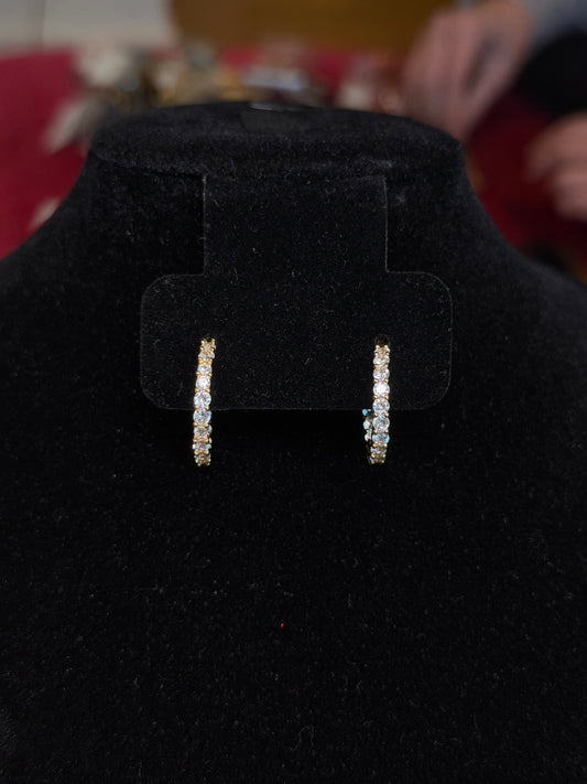 Tennis Earring Hoops