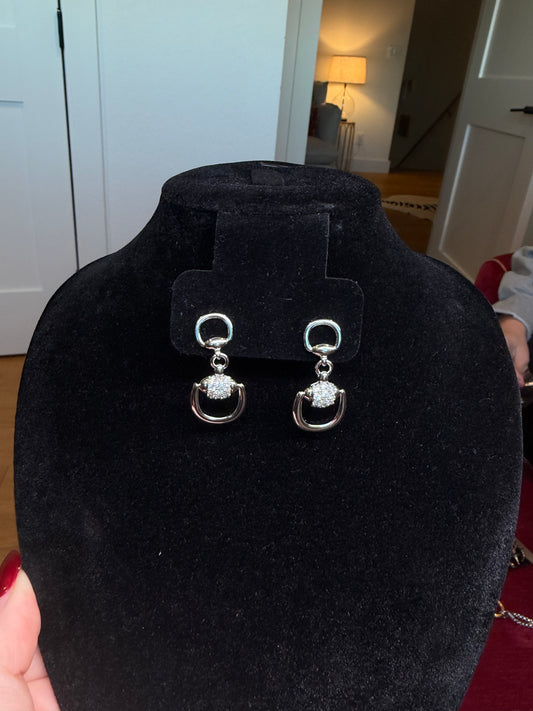 Gold Sparkle Bit Earrings