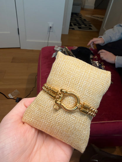 Horse Bit Chain Bracelet