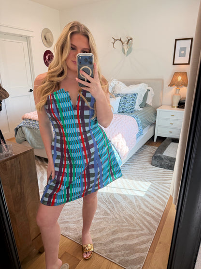 Multi Color mini dress