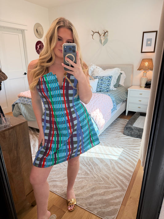 Multi Color mini dress