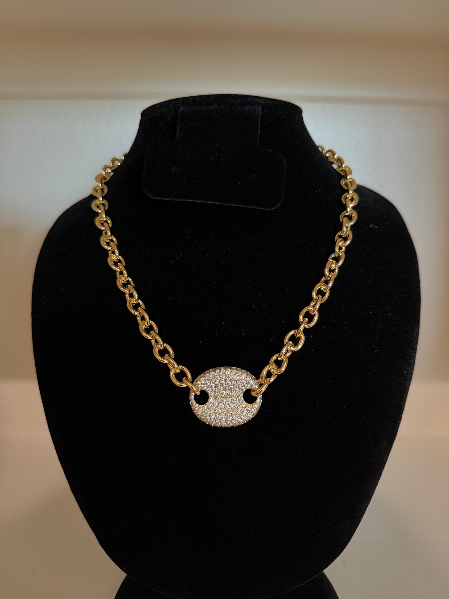 Radiant Disc Necklace
