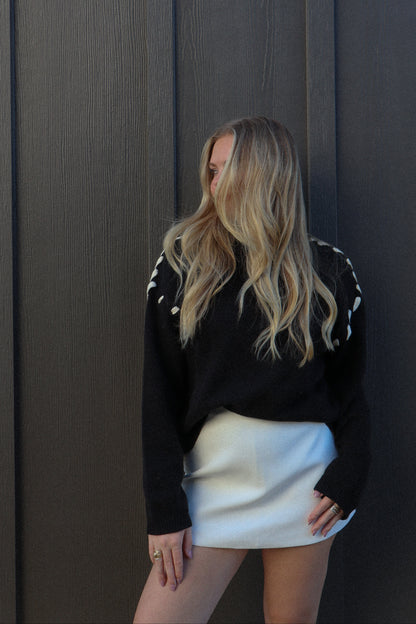 Stitched Detail Sweater