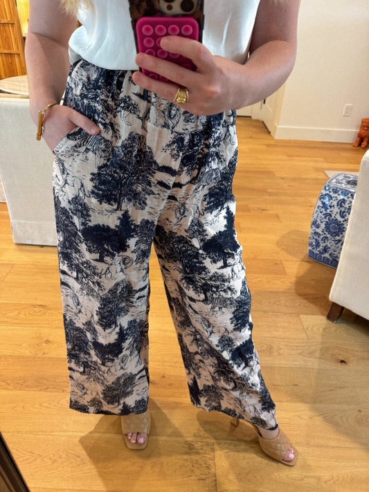 Toile Linen Pant