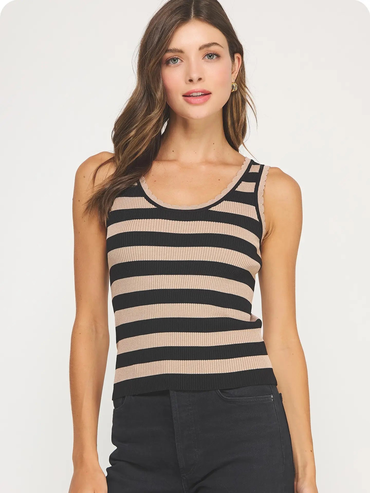 Scalloped Tank