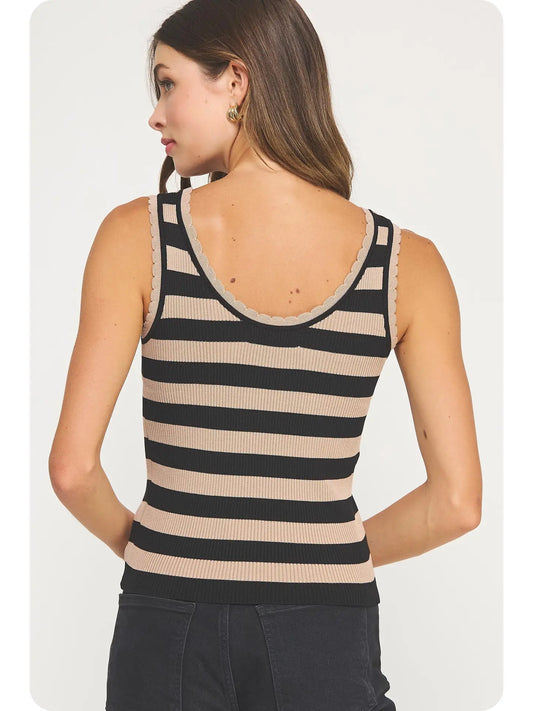 Scalloped Tank