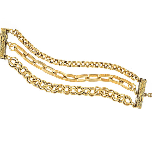 Stacked Chain Bracelet