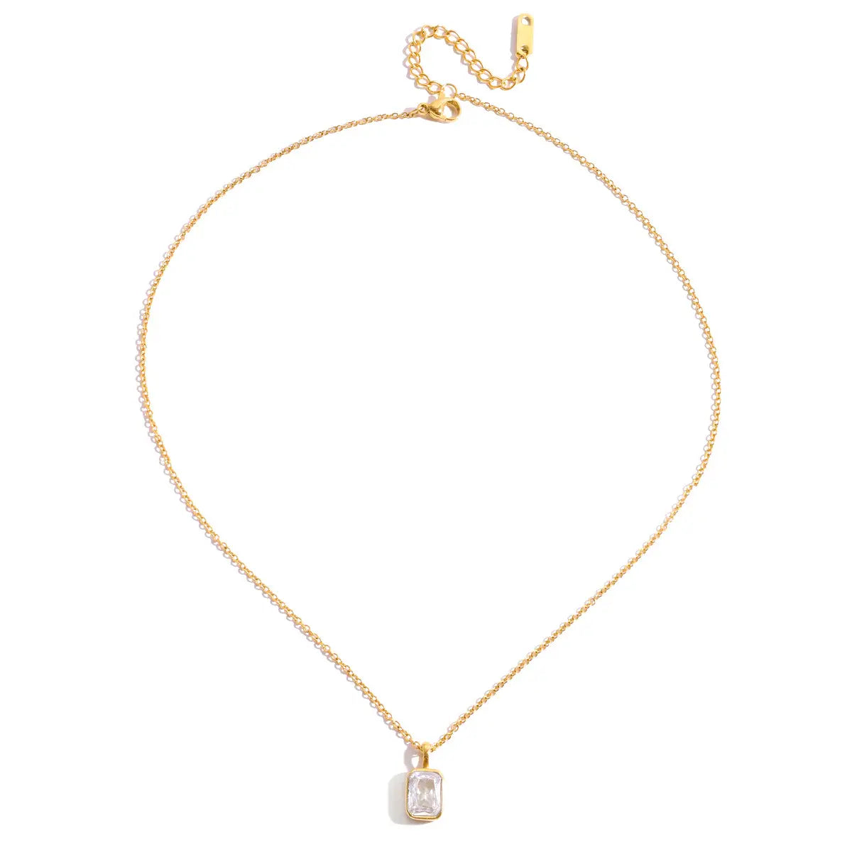 Radiance Baguette Necklace