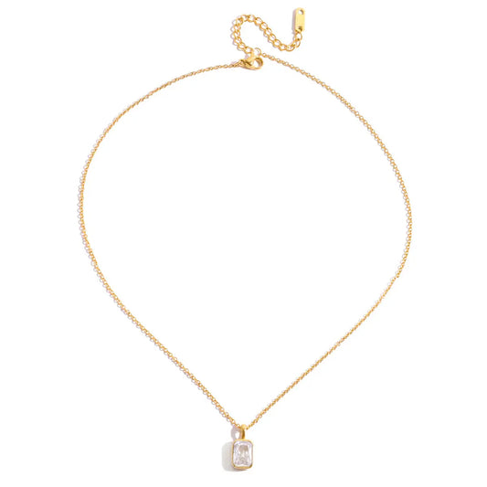 Radiance Baguette Necklace