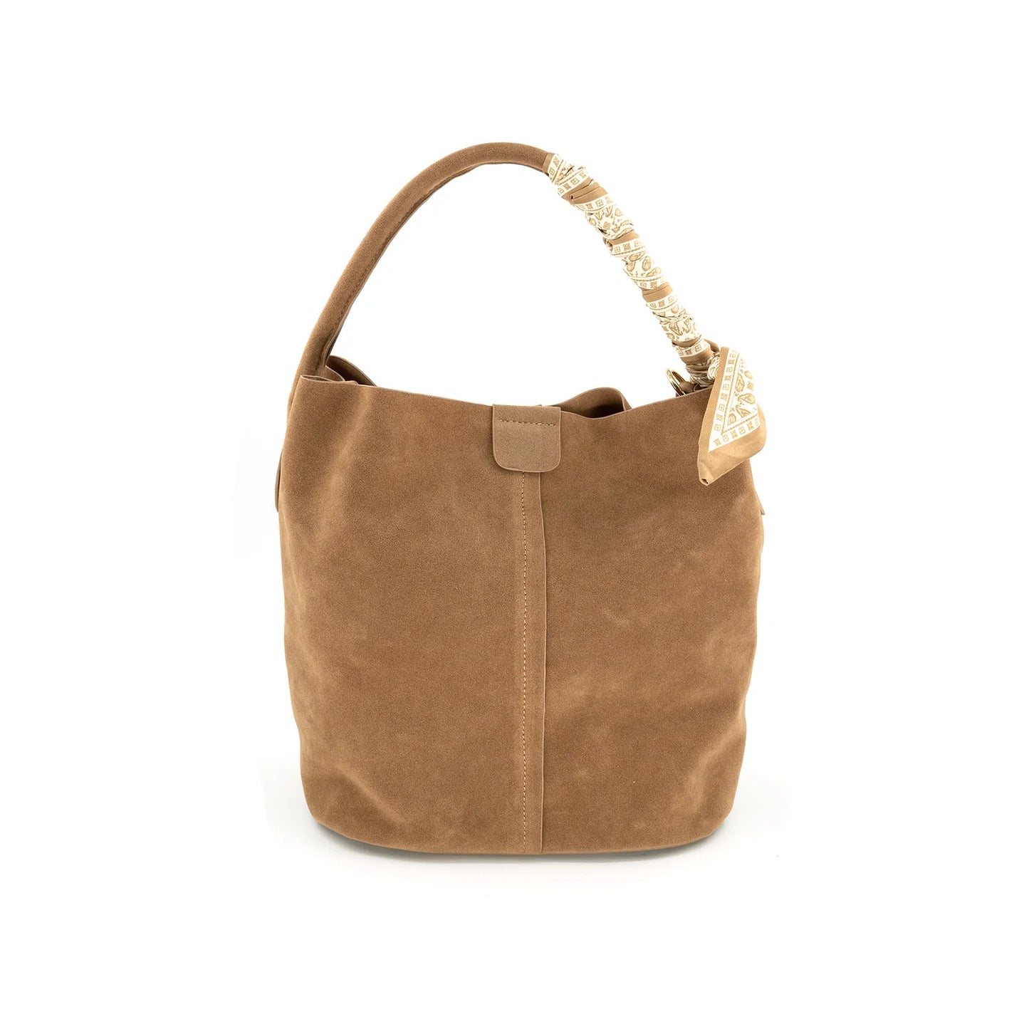 Suede Bucket Bag